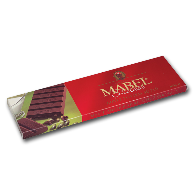 Antep Fıstıklı Sütlü Tablet 300g.