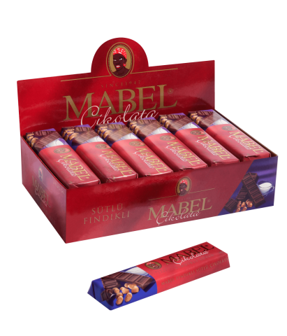 40g. Fındıklı Sütlü Tablet Kutu (24 ADET)